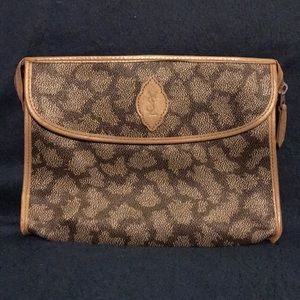 Trend Alert!! YSL abstract leopard print clutch